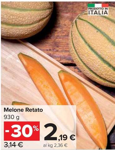 Offerta per Melone Retato a 2,19€ in Carrefour Express