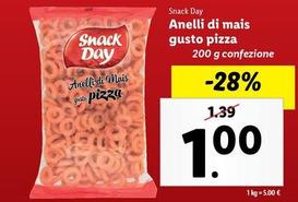 Offerta per Snack Day - Anelli Di Mais Gusto Pizza a 1€ in Lidl