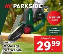 Offerta per Parkside - Motosega Ricaricabile a 29,99€ in Lidl
