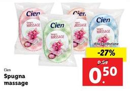 Offerta per Cien - Spugna Massage a 0,5€ in Lidl