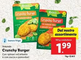 Offerta per Vemondo - Crunchy Burger a 1,99€ in Lidl