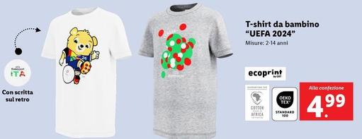 Offerta per  T-Shirt Da Bambino "UEFA 2024" a 4,99€ in Lidl