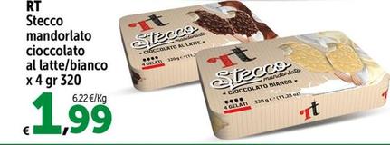 Offerta per RT - Stecco Mandorlato Cioccolato Al Latte a 1,99€ in Carrefour Express