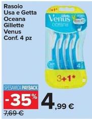 Offerta per Gillette - Rasoio Usa E Getta Oceana Venus Venus a 4,99€ in Carrefour Express