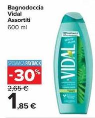 Offerta per Vidal - Bagnodoccia a 1,85€ in Carrefour Express