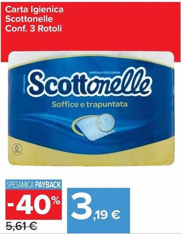 Offerta per Scottex - Carta Igienica Scottonelle a 3,19€ in Carrefour Express