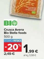 Offerta per Stella Foods - Crusca Avena Bio a 1,99€ in Carrefour Express
