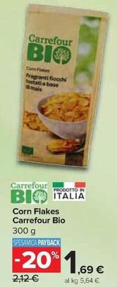 Offerta per Carrefour - Corn Flakes Bio a 1,69€ in Carrefour Express