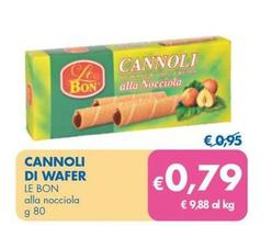 Offerta per Le Bon - Cannoli Di Wafer a 0,79€ in MD