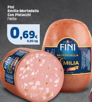 Offerta per Fini - Emilia Mortadella Con Pistacchi a 0,69€ in Sigma