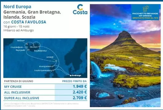 Offerta per Costa - Viaggi  a 1949€ in Welcome Travel