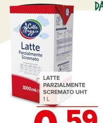 Offerta per Latte parzialmente scremato a 0,59€ in Todis