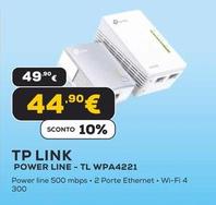 Offerta per Tp Link - Power Line TL WPA4221 a 44,9€ in Euronics
