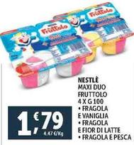 Offerta per Nestlè - Maxi Duo Fruttolo a 1,79€ in Decò