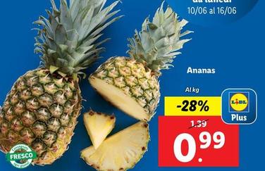 Offerta per Ananas a 0,99€ in Lidl