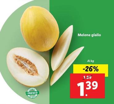 Offerta per Melone Giallo a 1,39€ in Lidl