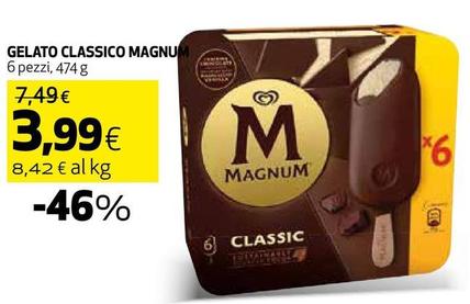 Offerta per Magnum - Gelato Classico a 3,99€ in Coop