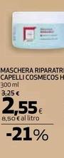 Offerta per  Cosmecos Hair - Maschera Riparatrice Per Capelli  a 2,55€ in Coop