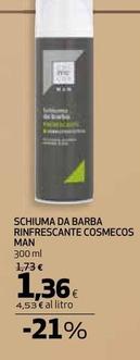 Offerta per  Cosmecos Man - Schiuma Da Barba Rinfrescante  a 1,36€ in Coop
