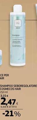 Offerta per  Cosmecos Hair - Shampoo Seboregolatore  a 2,47€ in Coop