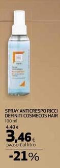 Offerta per  Cosmecos Hair - Spray Anticrespo Ricci Definiti  a 3,46€ in Coop