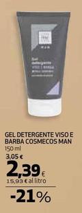 Offerta per  Cosmecos Man - Gel Detergente Viso E Barba  a 2,39€ in Coop