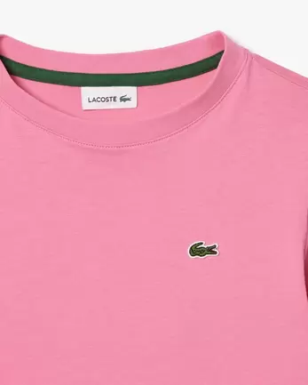 Offerta per T-shirt in jersey di cotone in tinta unita a 35€ in Lacoste