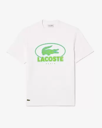 Offerta per T-shirt grafica in jersey di cotone a 75€ in Lacoste