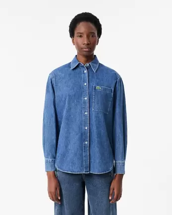 Offerta per Camicia di jeans oversize a 150€ in Lacoste