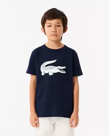 Offerta per T-shirt da tennis oversize con logo XXL a 35€ in Lacoste