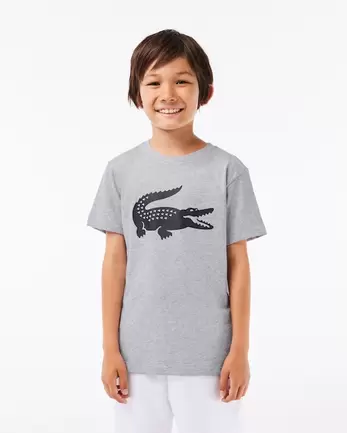 Offerta per T-shirt da tennis oversize con logo XXL a 35€ in Lacoste