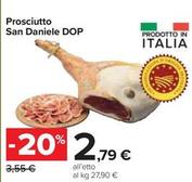 Offerta per Prosciutto San Daniele DOP a 2,79€ in Carrefour Market