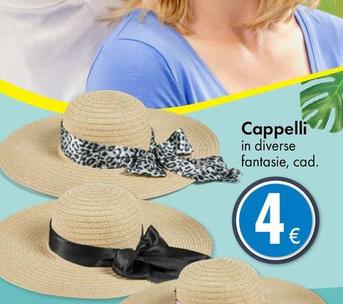 Offerta per Cappelli a 4€ in Tedi
