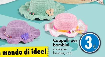 Offerta per Cappelli Per Bambini a 3€ in Tedi