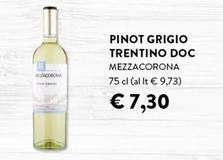 Offerta per Mezzacorona - Pinot Grigio Trentino DOC a 7,3€ in Pam Local