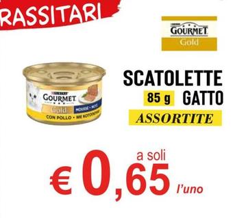 Offerta per Gourmet Gold - Scatolette a 0,65€ in Alfa Tec