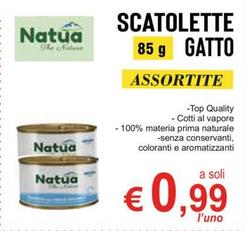 Offerta per Natua - Scatolette a 0,99€ in Alfa Tec