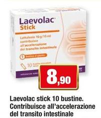 Offerta per Laevolac Stick 10 Bustine. Contribusce All'Accelerazione Del Transito Intestinale a 8,9€ in Eufarma