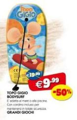 Offerta per Grandi giochi - Topo Gigio - Bodysurf a 9,99€ in G di Giochi