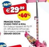 Offerta per Grandi giochi - Princess Toon Studio Twist & Roll a 29,99€ in Giocheria