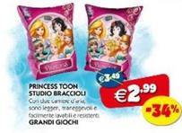 Offerta per Grandi giochi - Princess Toon Studio Braccioli a 2,99€ in Giocheria