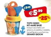 Offerta per Grandi giochi - Topo Gigio Kit Mare Base a 5,99€ in Giocheria