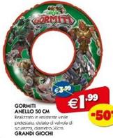 Offerta per Grandi giochi - Gormitt - Anello 50 Cm a 1,99€ in Giocheria