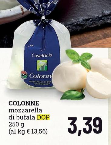 Offerta per Colonne - Mozzarella Di Bufala DOP a 3,39€ in Famila Superstore
