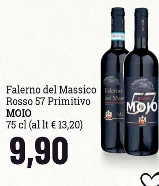 Offerta per Moio - Falerno Del Masico Rosso 57 Primitivo a 9,9€ in Famila Superstore