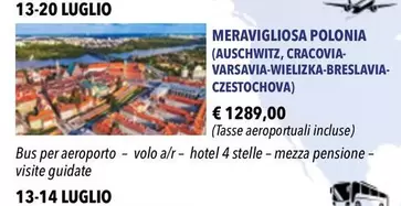 Offerta per Meravigliosa Polonia a 1289€ in Monique Girod Viaggi