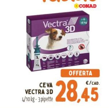 Offerta per Ceva - Vectra 3D a 28,45€ in Pet Store Conad