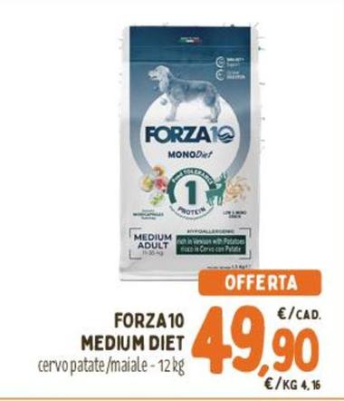 Offerta per Forza 10 - Medium Diet a 49,9€ in Pet Store Conad