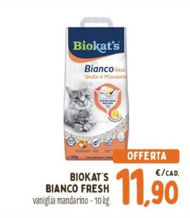 Offerta per Biokat's - Bianco Fresh a 11,9€ in Pet Store Conad