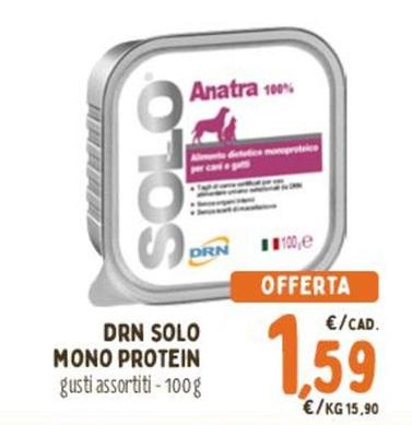 Offerta per Drn - Solo Mono Protein a 1,59€ in Pet Store Conad